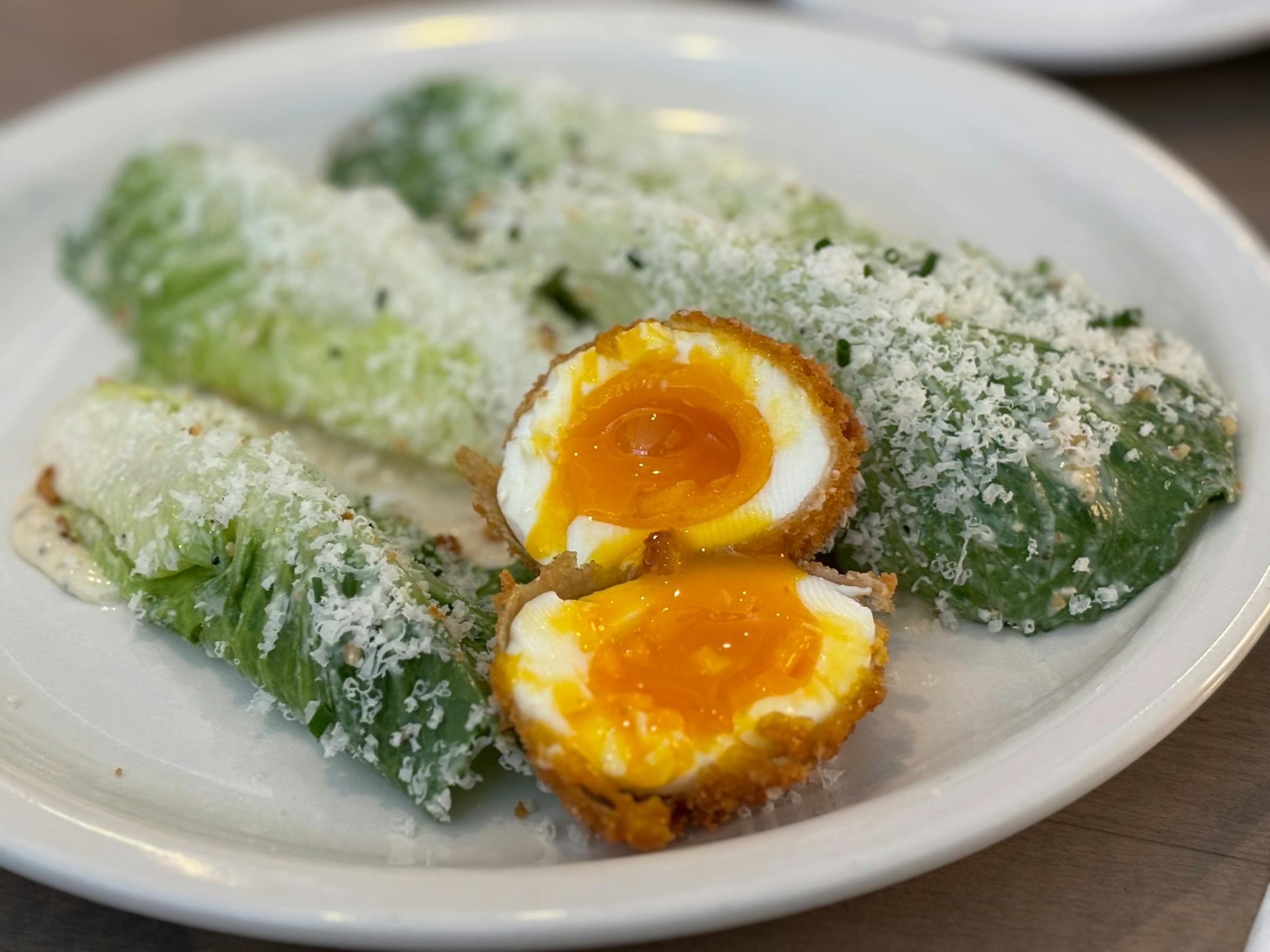 Lynette's half Caesar Salad