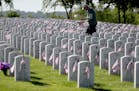 2018 was the first time in 35 years, that a flag was placed with every hero laid to rest at Fort Snelling National Cemetery for Memorial Day.