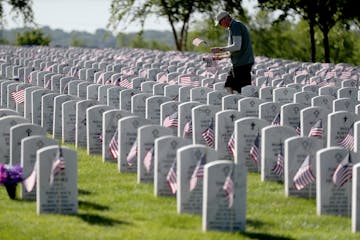 2018 was the first time in 35 years, that a flag was placed with every hero laid to rest at Fort Snelling National Cemetery for Memorial Day.