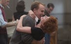 FOSSE VERDON "Who's Got the Pain" Episode 2 (Airs Tuesday, April 16, 10:00 pm/ep) -- Pictured: (l-r) Sam Rockwell as Bob Fosse, Michelle Williams as G