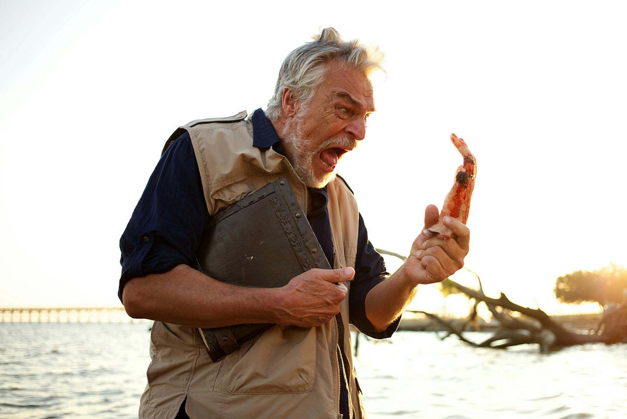 GHOST SHARK -- "Syfy Original Movie" -- Pictured: Richard Moll as Finch -- (Photo by: Syfy) ORG XMIT: Season:2013