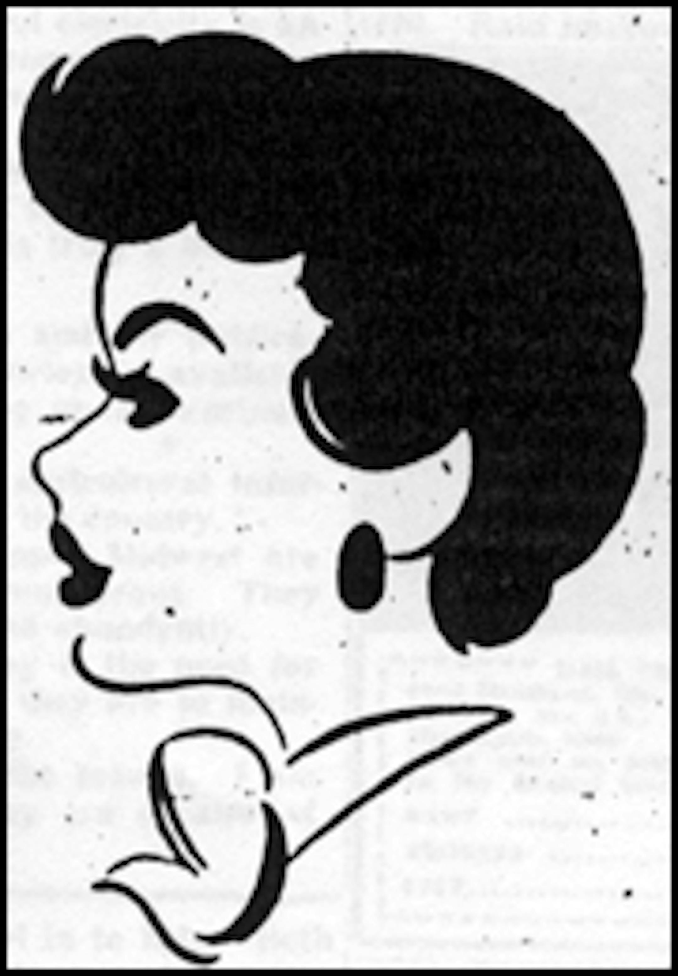 Draw Me girl, 1954, Art Instruction Inc.