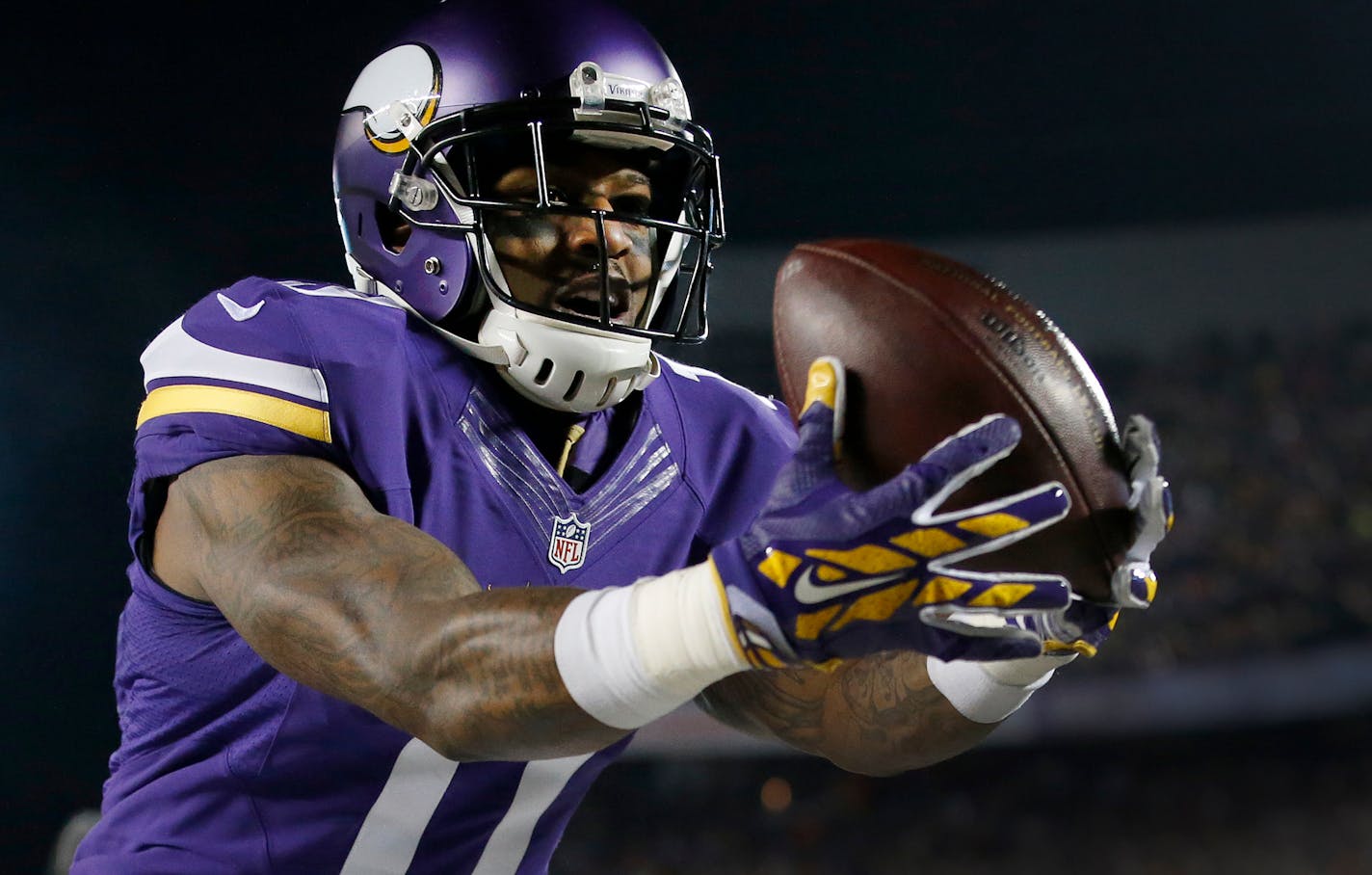 Vikings wide receiver Mike Wallace