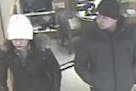 This man and woman posed as an engaged couple and stole a loose diamond, police say.