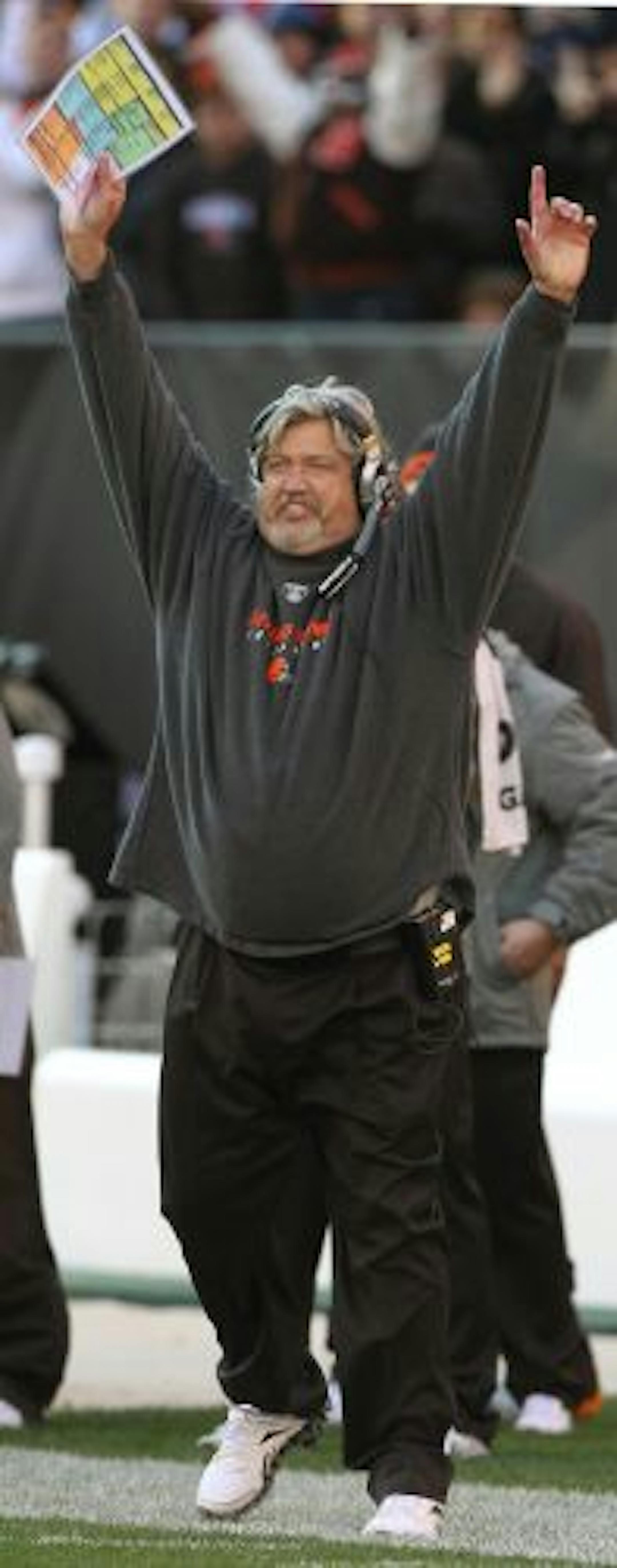 Cleveland defensive coordinator Rob Ryan