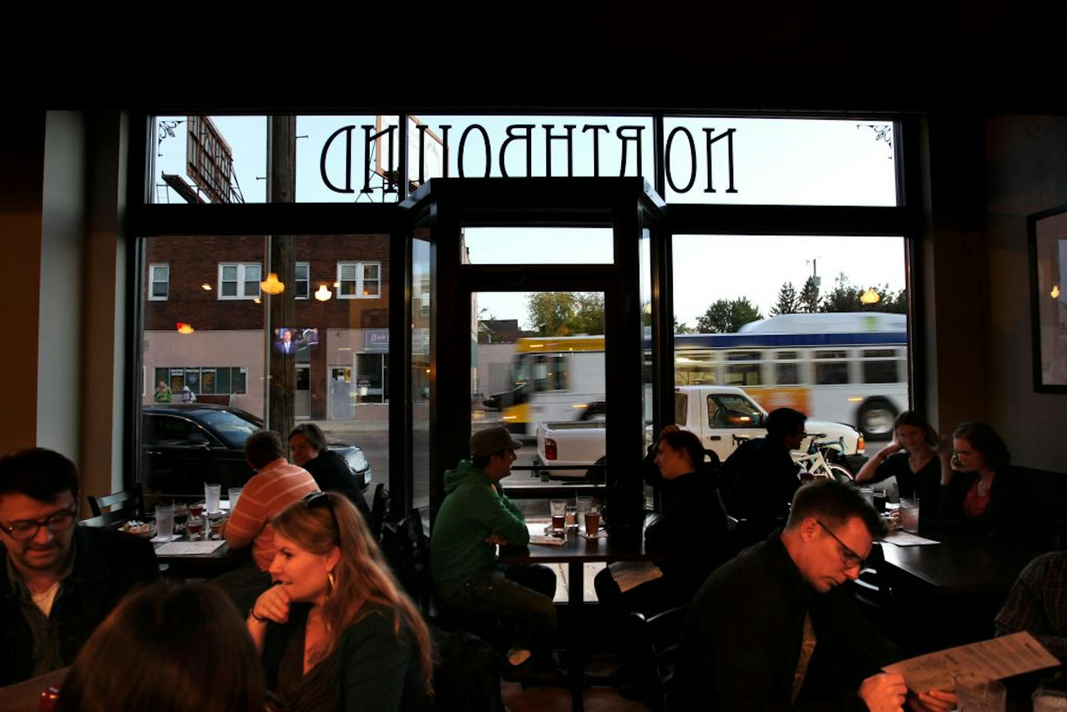 The newly-opened Northbound Smokehouse Brewpub in Minneapolis September 23, 2012.