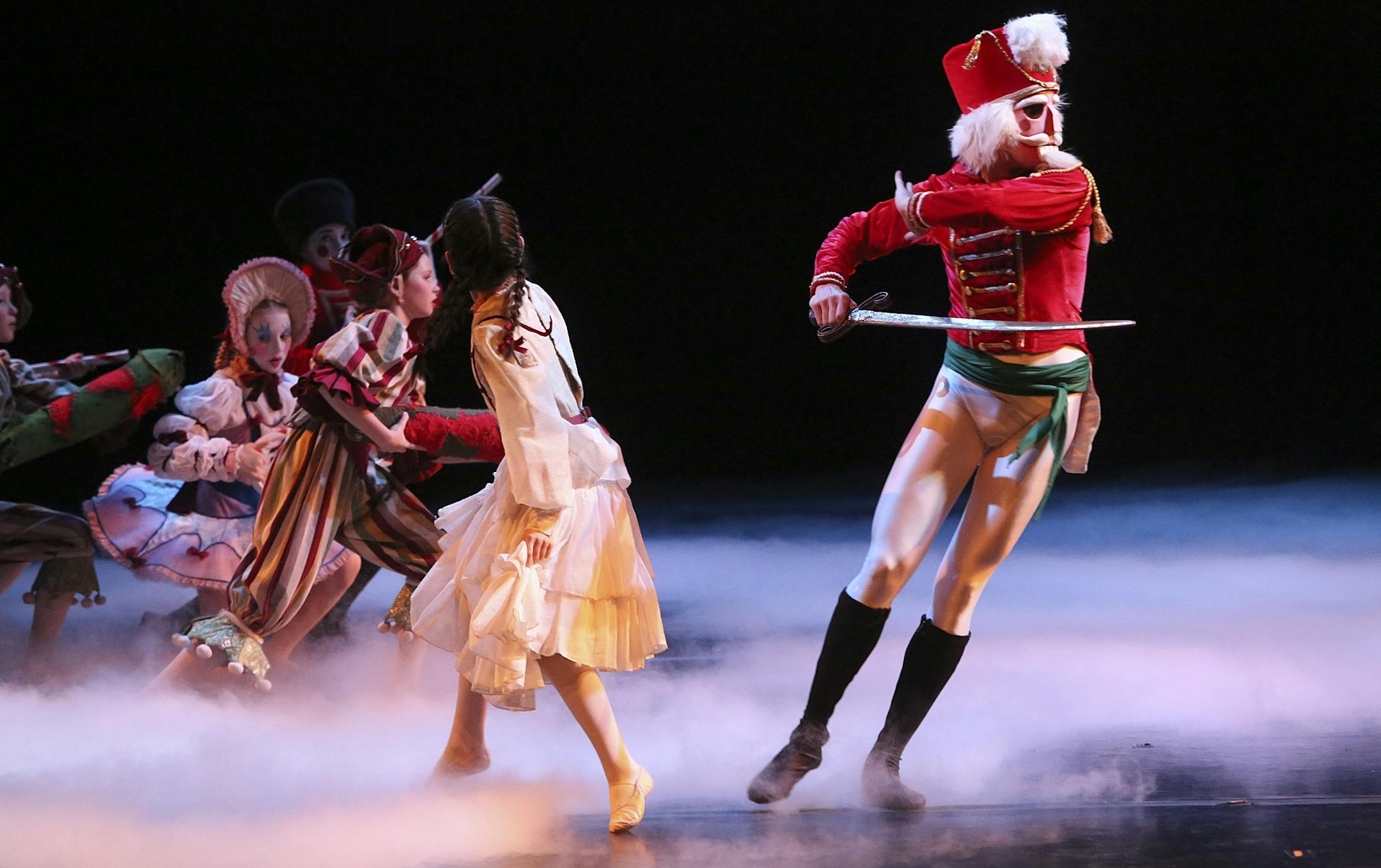 Dancers performed the Nutcracker for the audience at the Colwes Center in Minneapolis Min., Friday December 14, 2012.