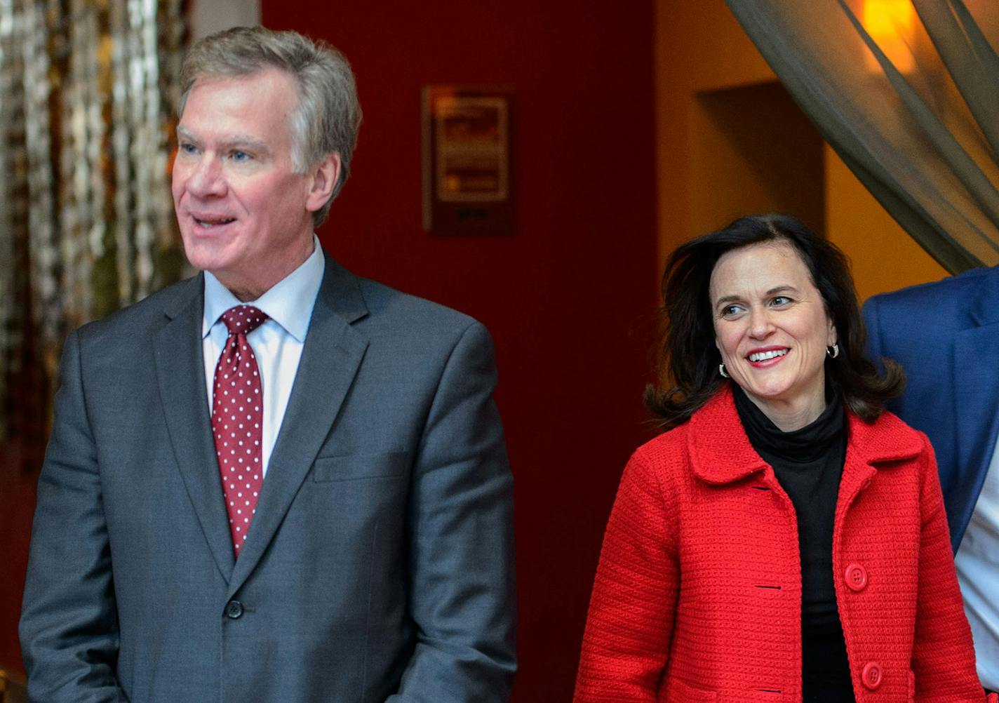 Mayor Chris Coleman of St. Paul and Mayor Betsy Hodges of Minneapolis.