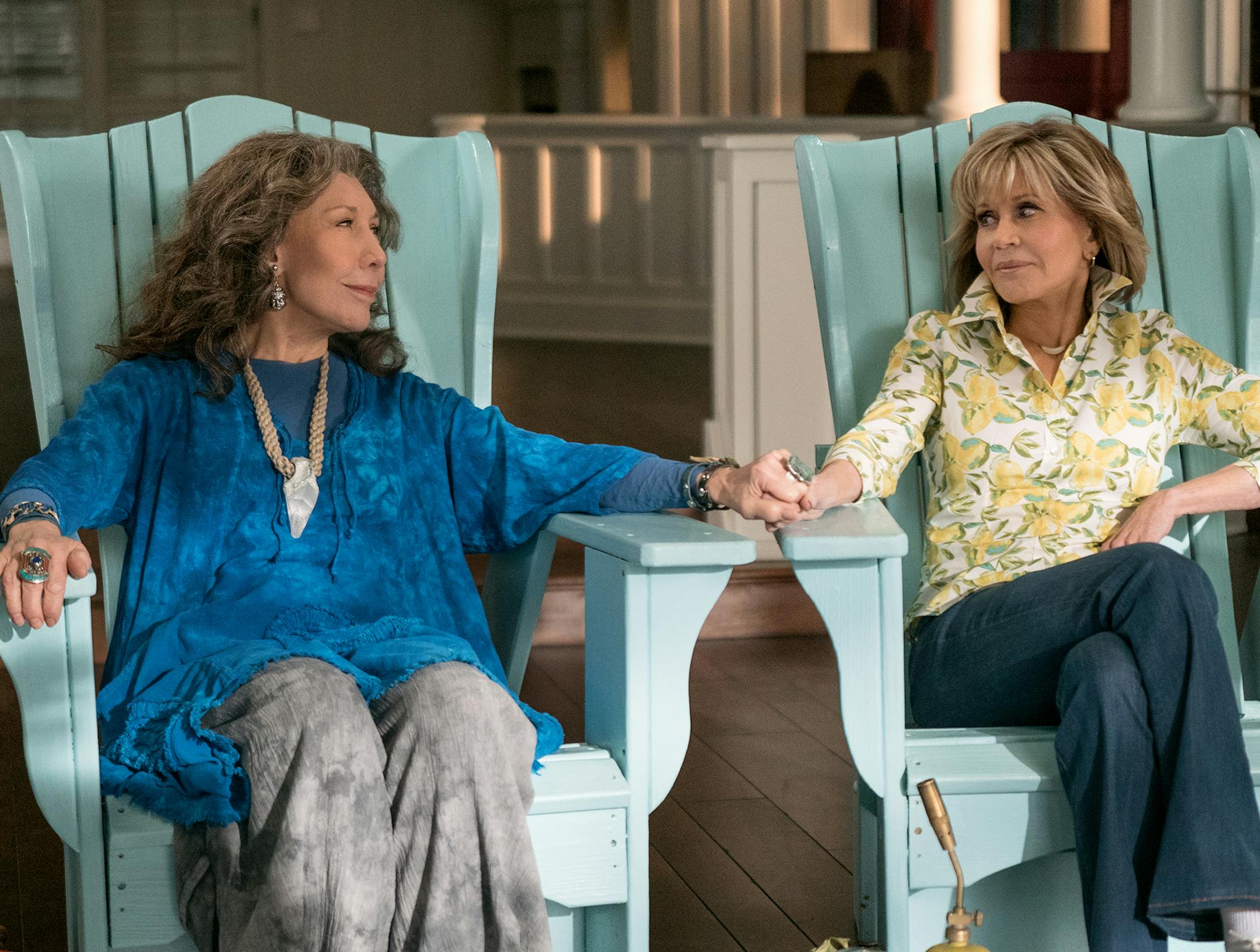 Lily Tomlin and Jane Fonda in "Grace and Frankie."