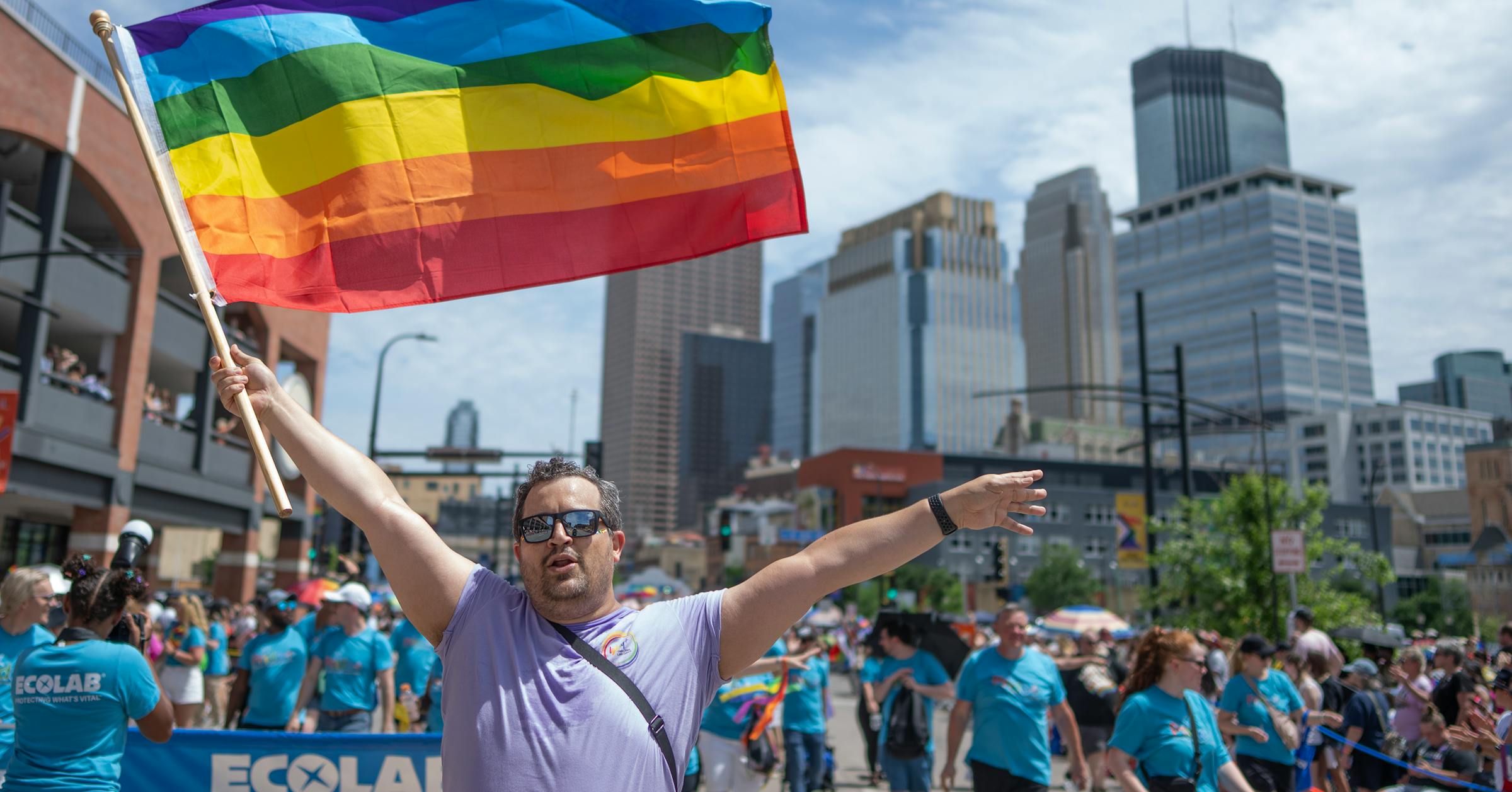 Twin Cities Pride Parade draws thousands to downtown Minneapolis Twin Cities Pride Parade draws thousands to downtown Minneapolis