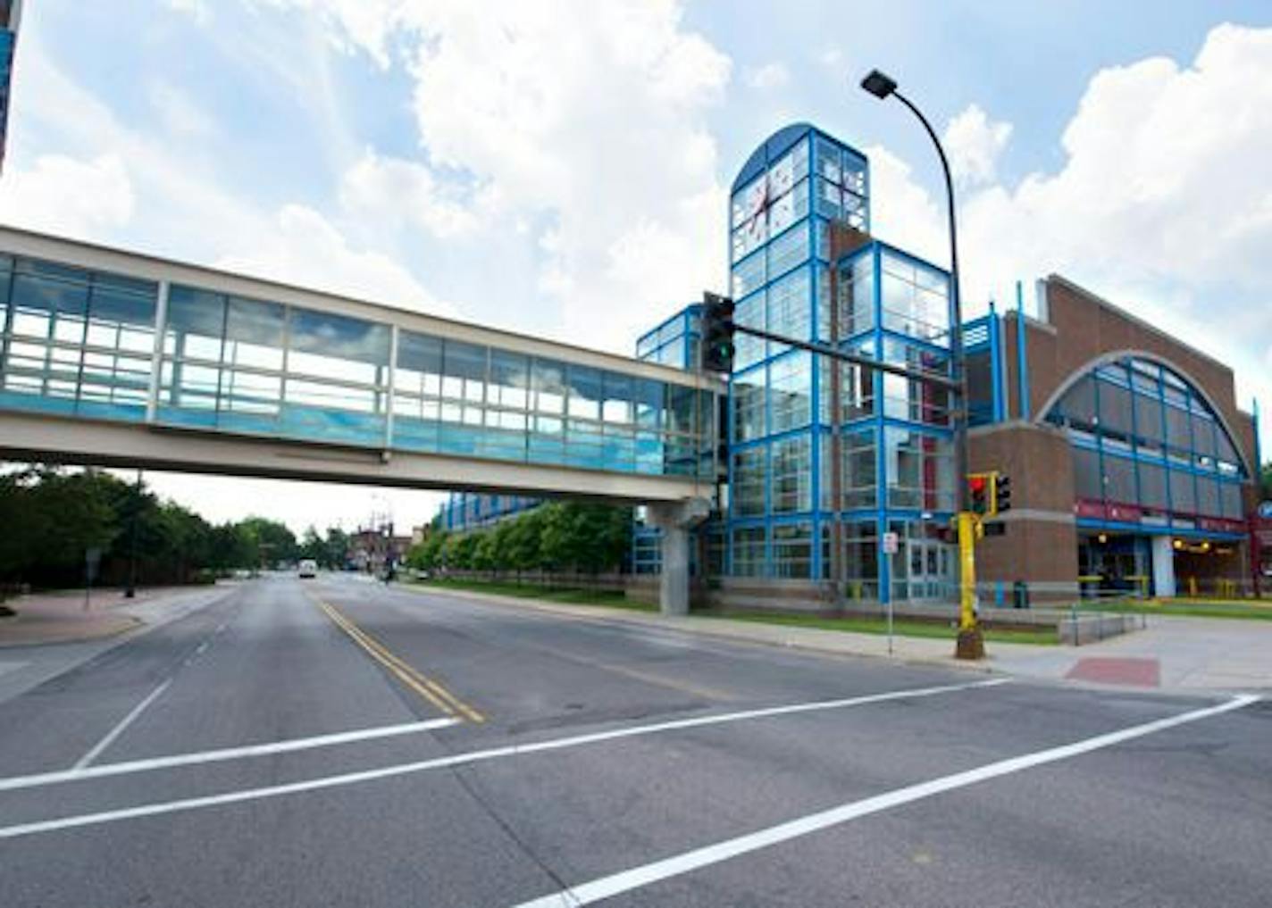 19th Avenue parking ramp Credit: University of Minnesota