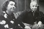 Nadia and Michael Karkoc, wife and husband, taken in 1982, from a publication called "Survivors. Political Refugees in the Twin Cities."