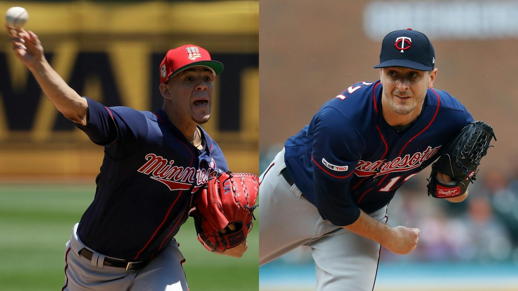 For a couple of days, Twins All-Star pitchers Jose Berrios, left, and Jake Odorizzi get to enjoy the rewards of being recognized by their peers and fans.