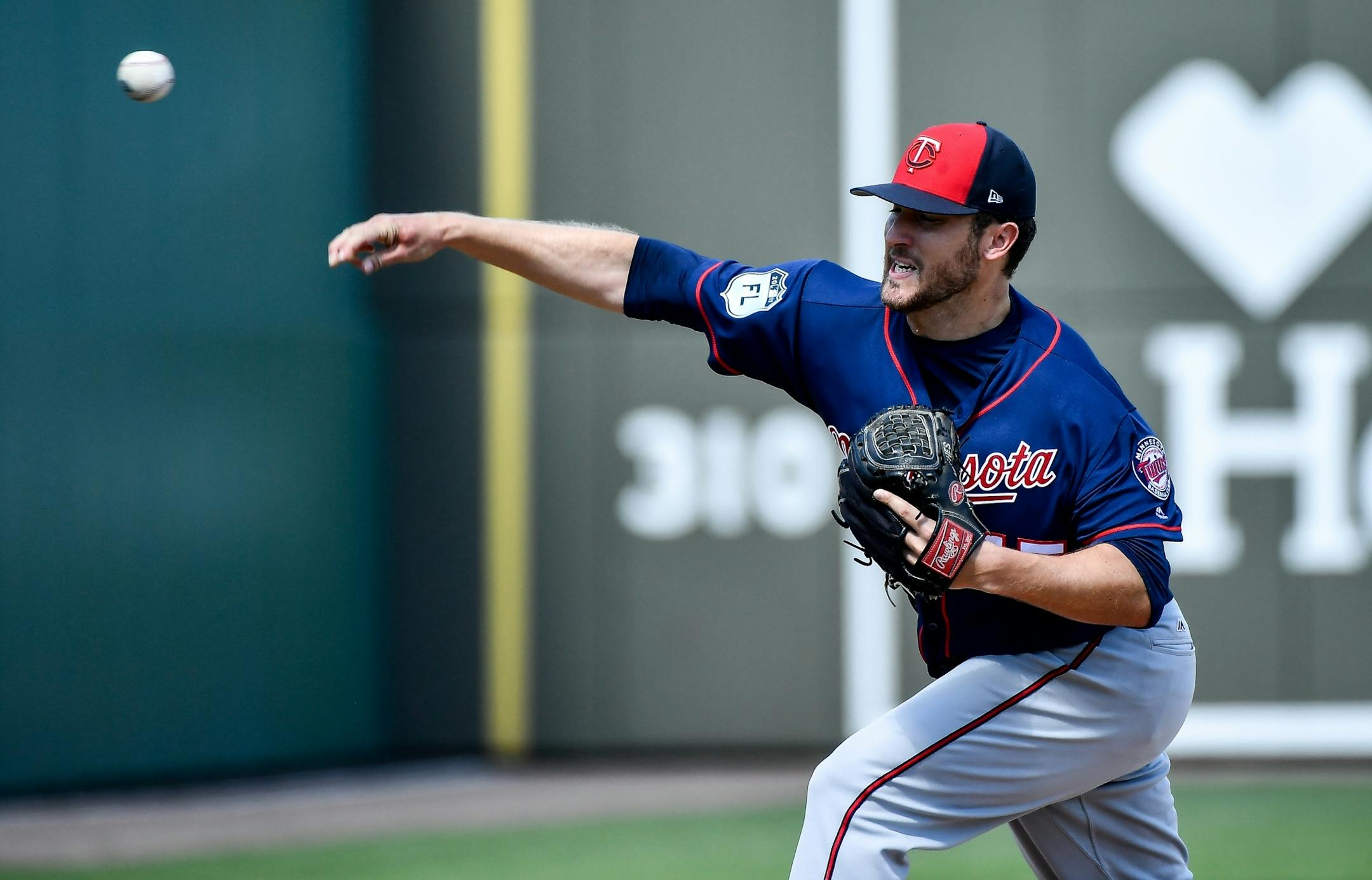 Minnesota Twins starting pitcher Phil Hughes