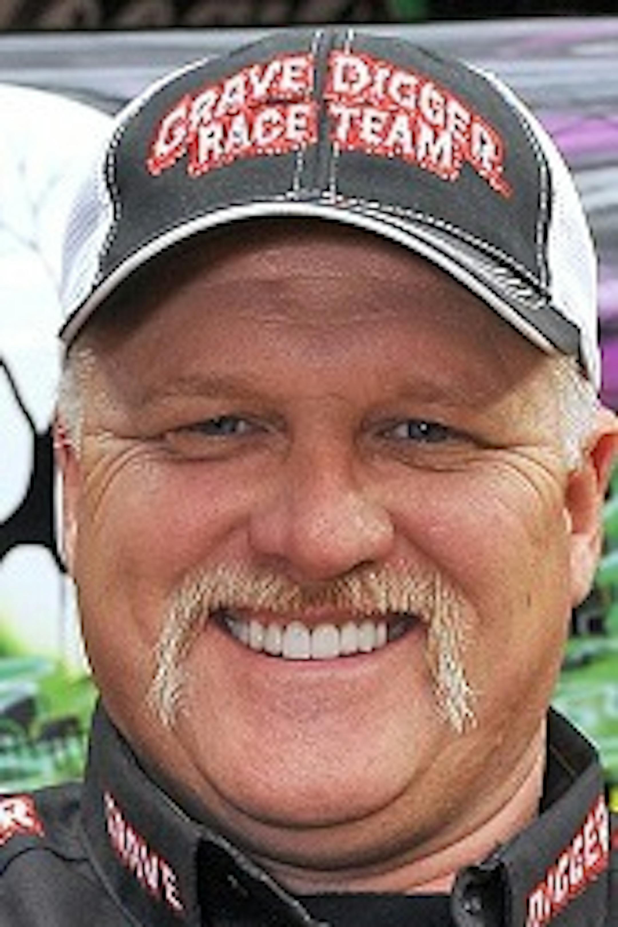 Grave Digger driver Dennis Anderson, for Page 2