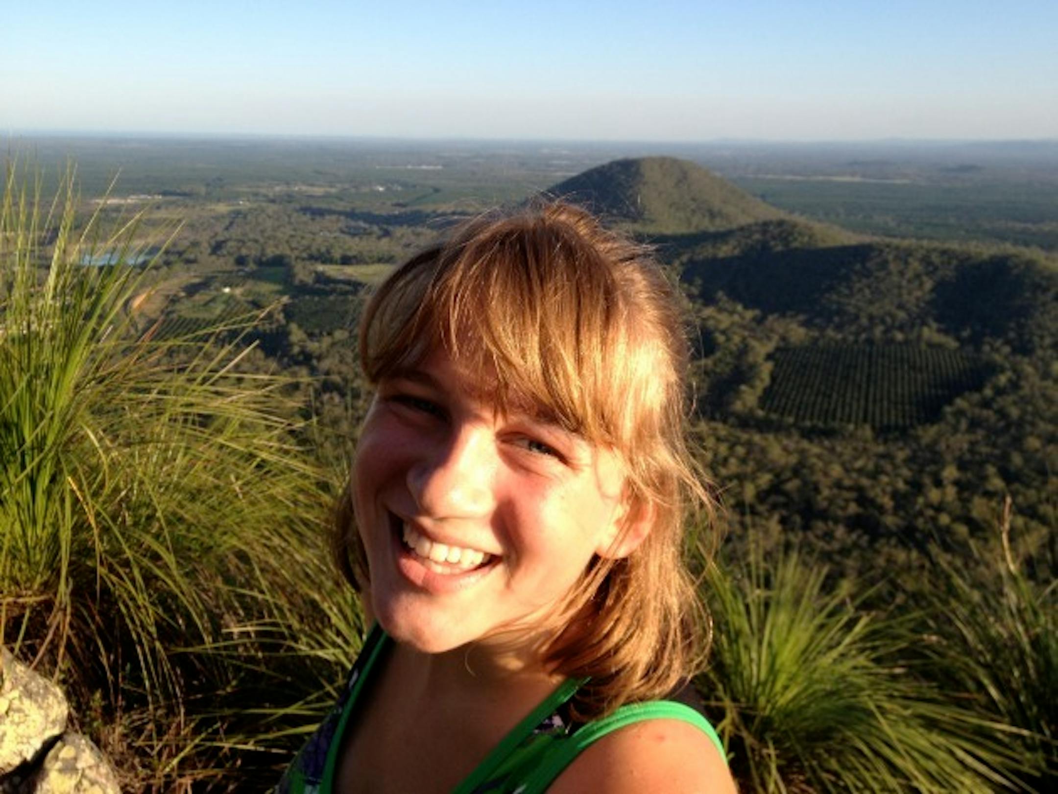 I was happy to be up on top! Finally!!