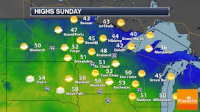 Clouds Slowly Increase Sunday - Cooler Into Thanksgiving Week