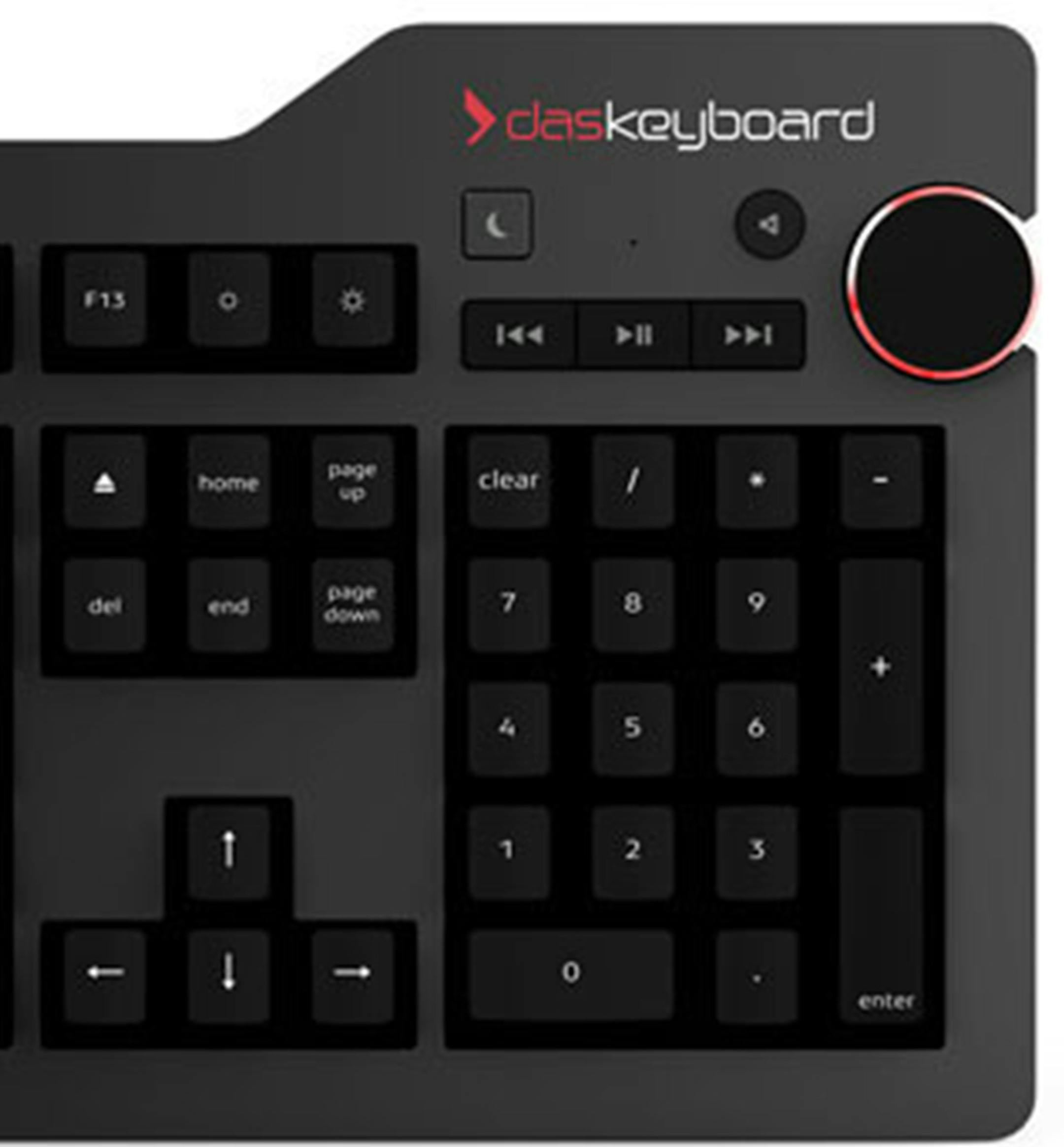 The Das Keyboard 4 Professional for Mac is made with Greetech mechanical key switches that use gold contacts and are rated to last between 50 to 60 million keystrokes each. (Photo courtesy Das Keyboard/TNS) ORG XMIT: 1172769