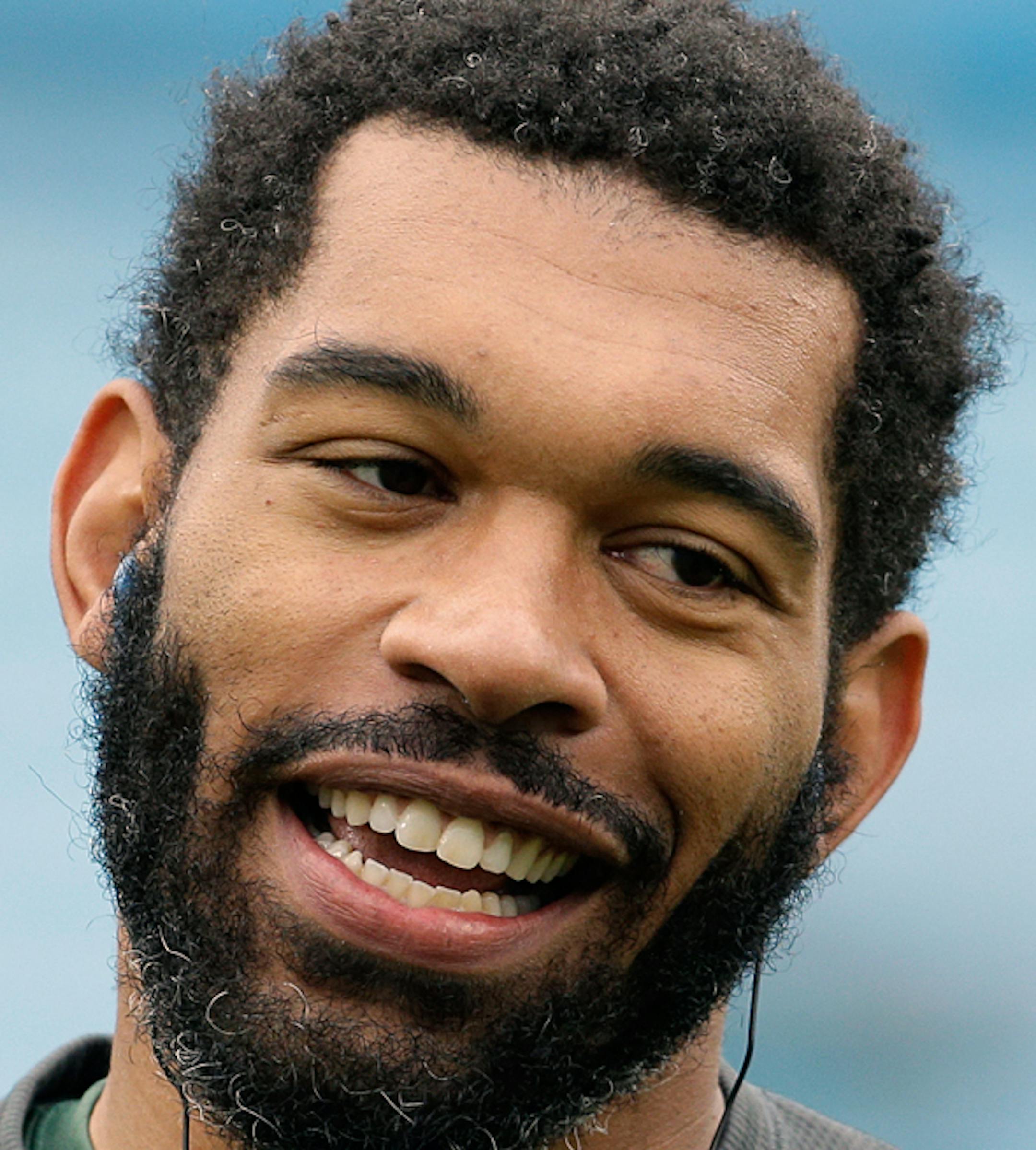 FILE - From left are file photos showing Pittsburgh Steelers' James Harrison, in 2015, Green Bay Packers' Clay Matthews, in 2016, Packers' Julius Peppers, in 2015, and then-Packers player Mike Neal, in 2014. Steelersí linebacker James Harrison doesnít want to face a suspension. He is also not interested in talking to NFL representatives right now, either. The NFL has threatened Harrison and three other players with an indefinite suspension if they donít cooperate in its investigat