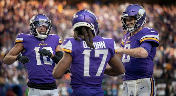 Neal: Let's celebrate one bright spot for Vikings' future: the pass catchers