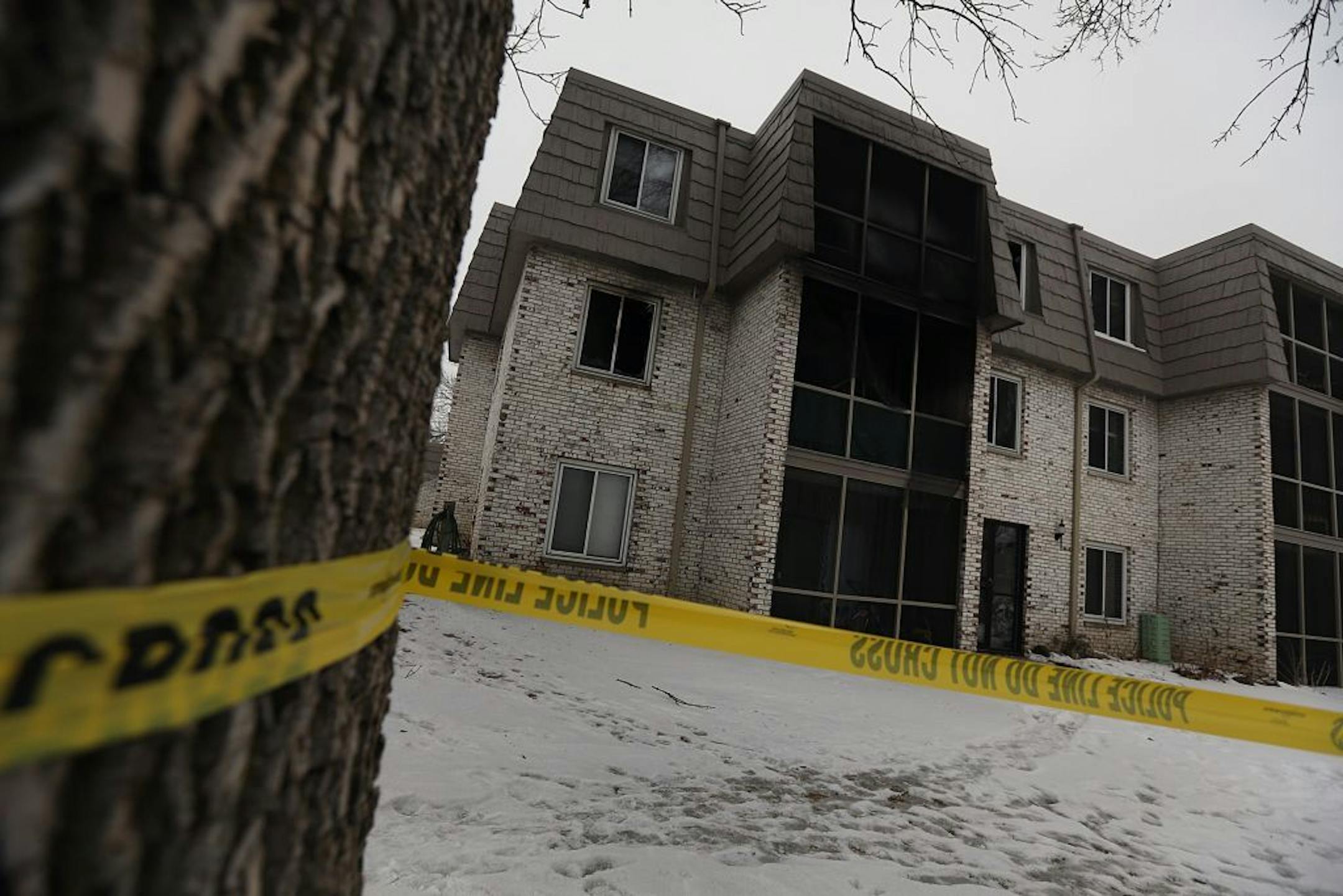 Fire just before noon. A 2-year-old boy died in an apartment fire Friday morning in Brooklyn Center, police said. The fire at 4584 58th Av. was reported shortly before 11:30 a.m. by a resident in another unit in the building, according to Cmdr. Brian Peters of the Brooklyn Center Police Department.