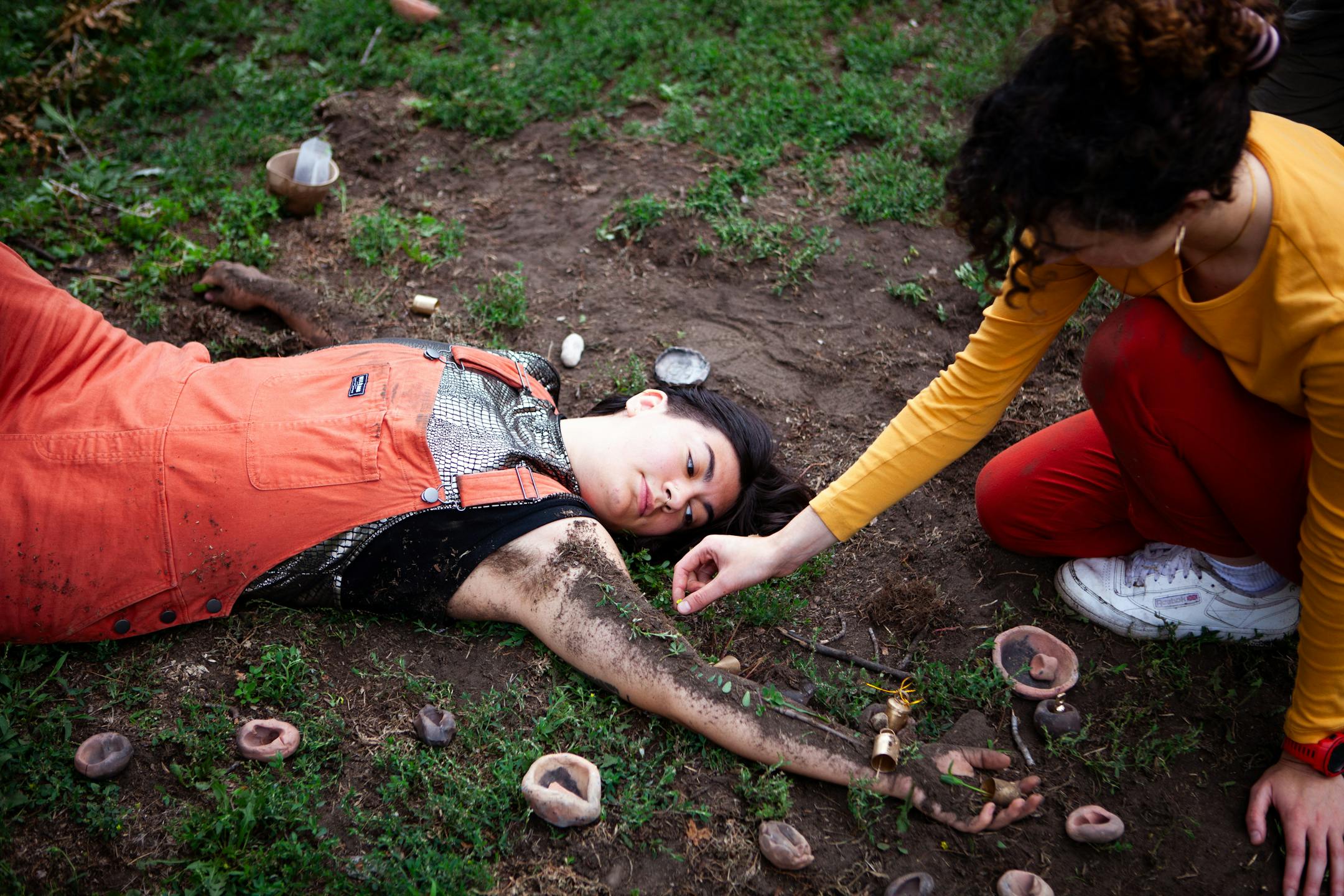 Left to right: Sequoia Hauck, Margaret Ogas, Photo by Ryan Stopera&nbsp;