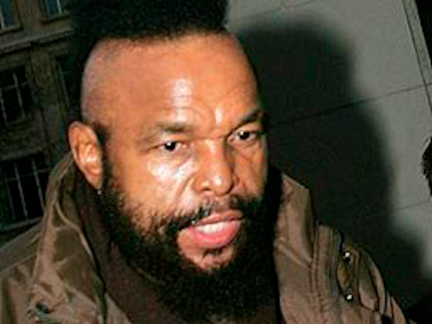 Mr. T, fuddy-duddy?