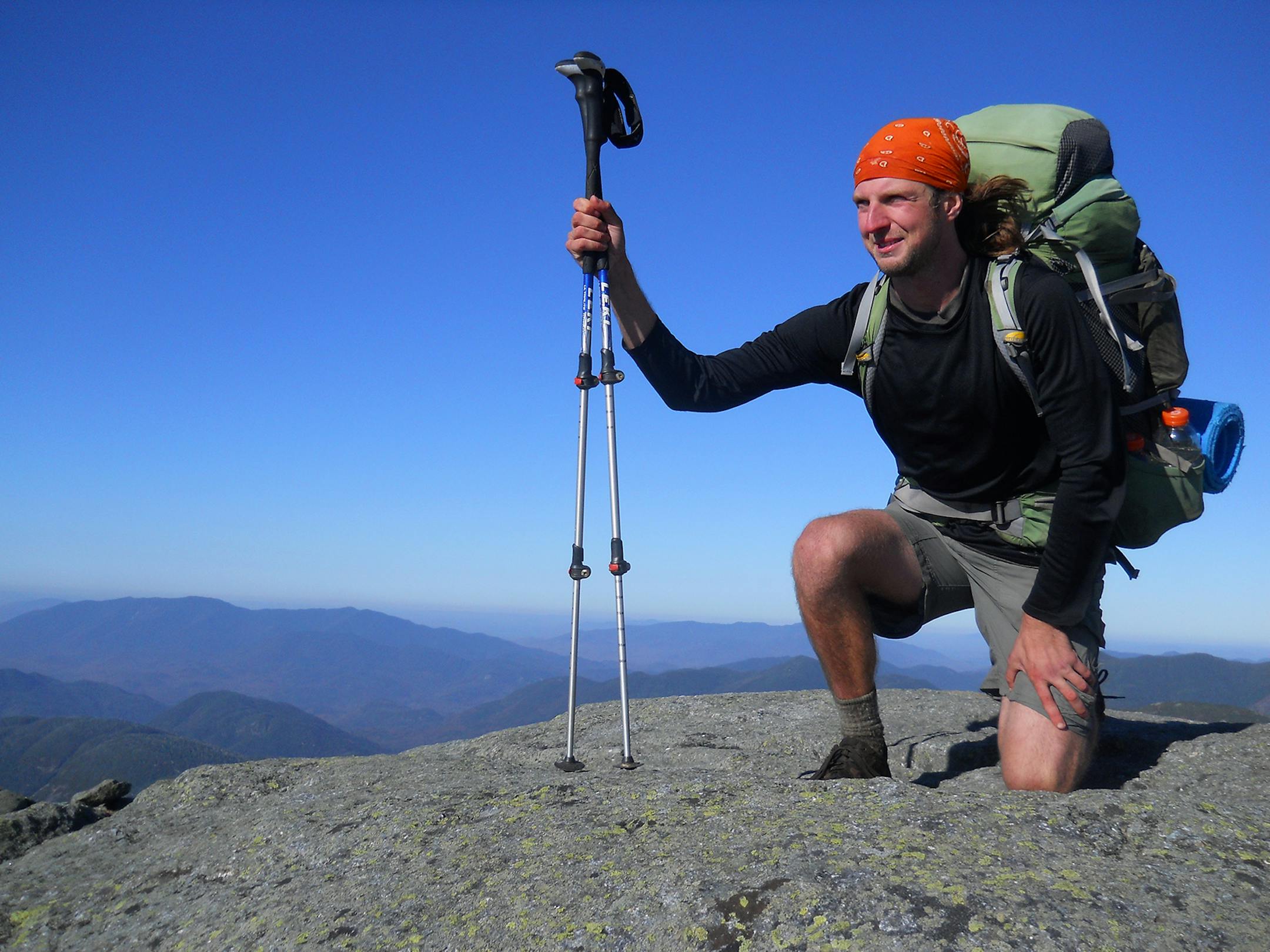 Luke Jordan, thru-hiker, North Country National Scenic Trail.