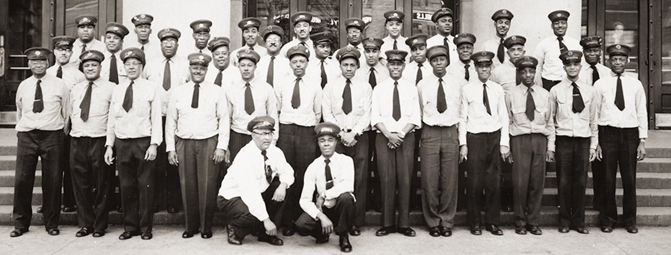 St. Paul's original ambassadors, the Red Caps, 1952.