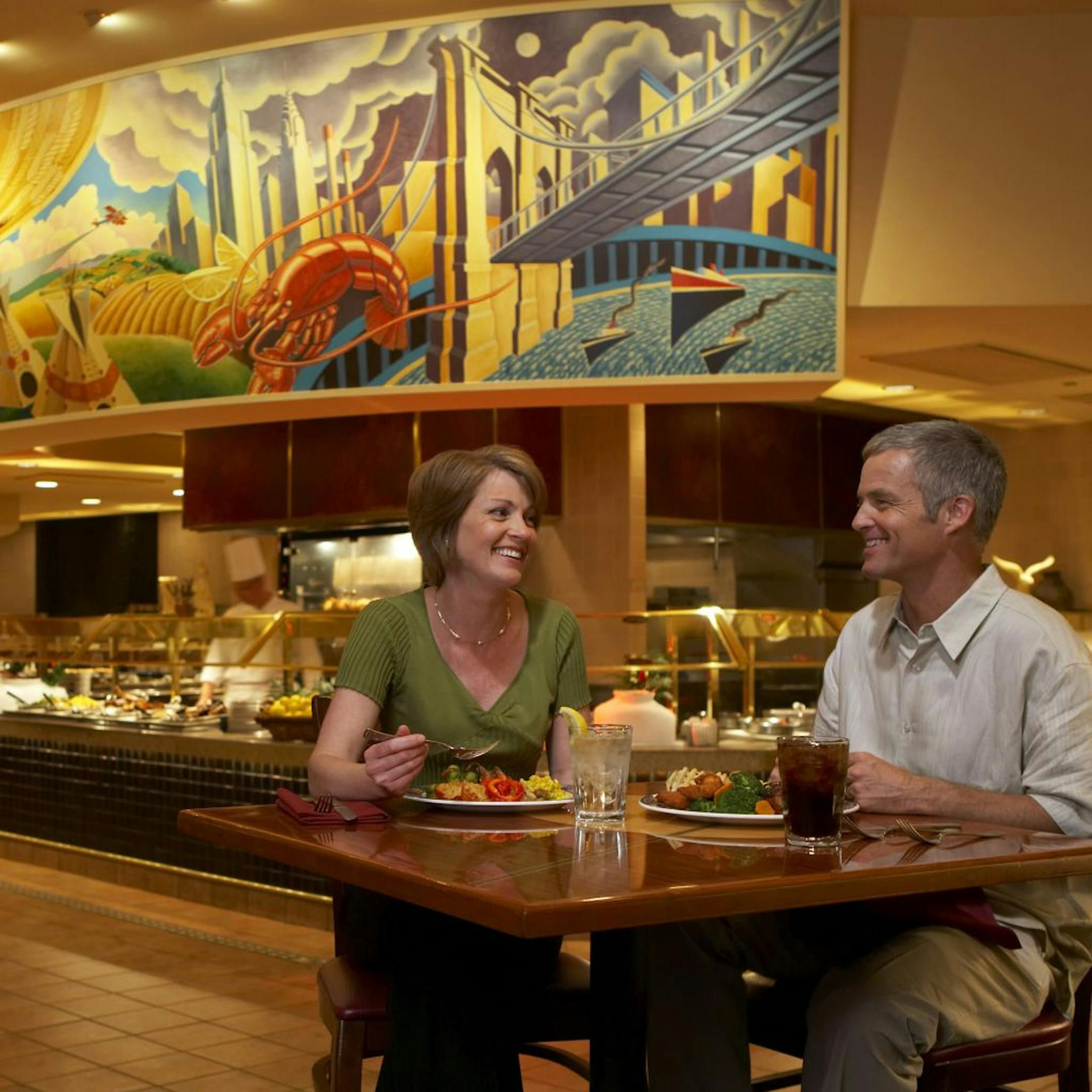 Buffet at Mystic Lake Casino