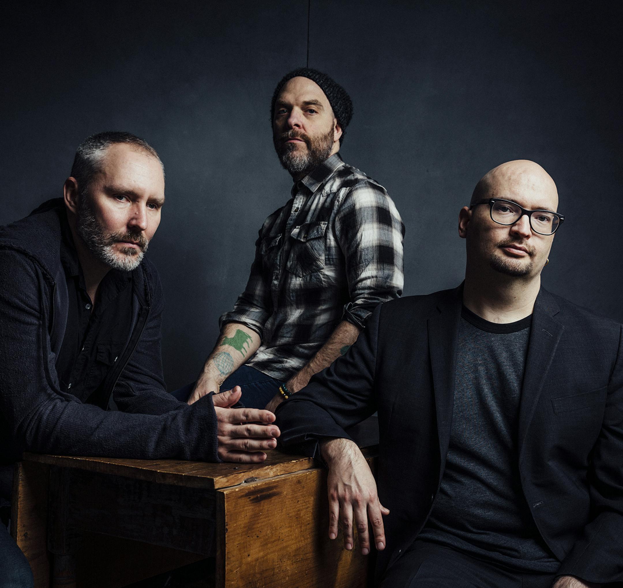 Reid Anderson, David King, Ethan Iverson of the Bad Plus.
credit: Josh Goleman