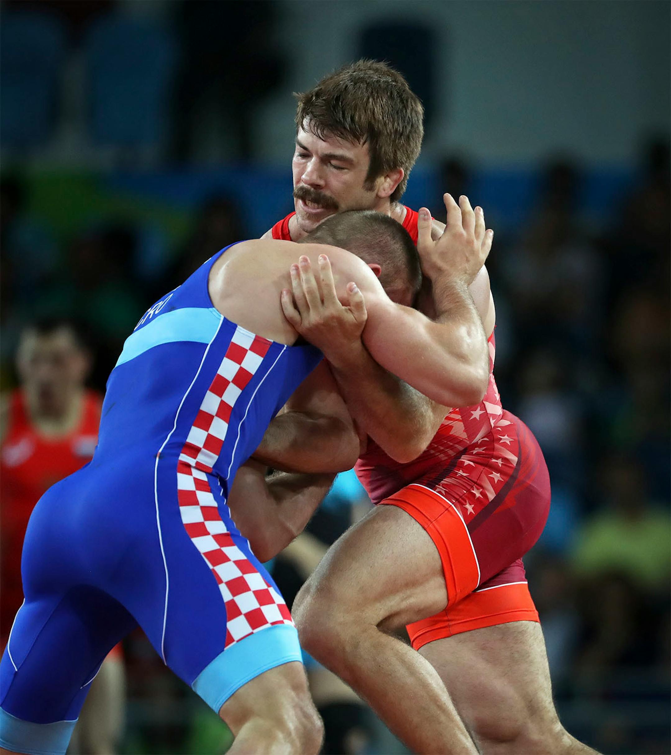 Andy Bisek of Chaska won his first match at the Olympics on Sunday, beating Yurisandi Hernandez Rios of Cuba 1-0 in the Greco-Roman 75-kilogram (165 pounds) division at Carioca Arena 2. Unfortunately Bisek lost his second match to Bozo Starcevic of Croatia in the quarterfinal match.
