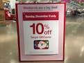 Target gives shoppers advance notice of its annual 10% off gift cards