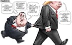Sack cartoon: Trump's best friend