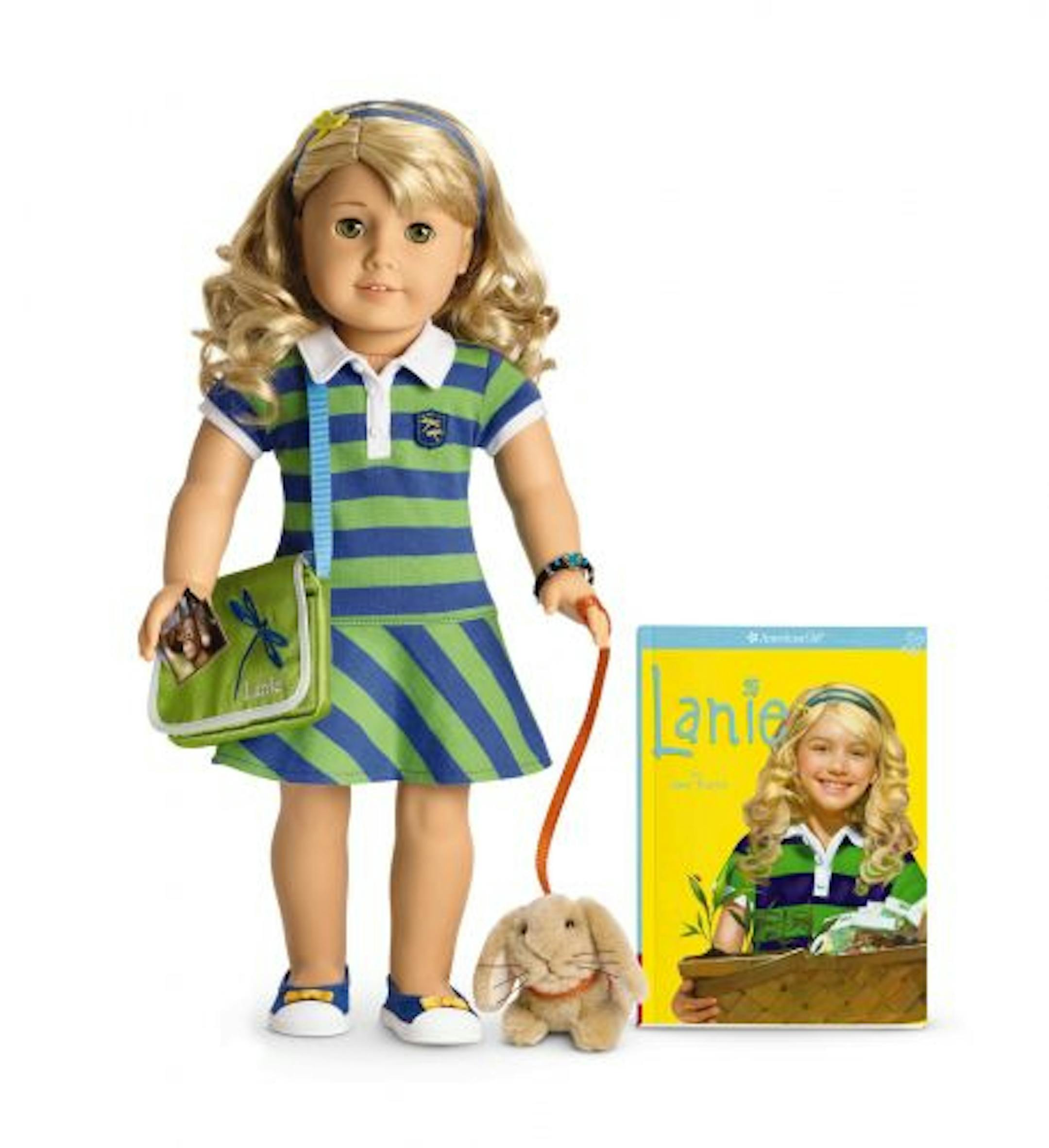 The new American Girl doll Lanie debuted today as the 2010 Girl of the Year.