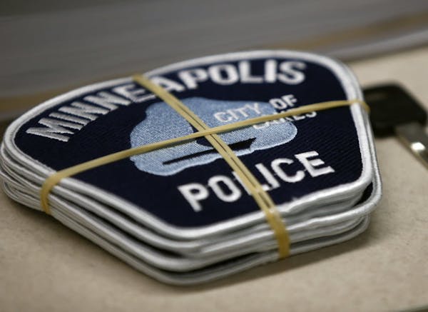 Patches set aside for Minneapolis police cadets. Of the department's 873 sworn officers, only about 8 percent — or 72 officers — live in ZIP codes