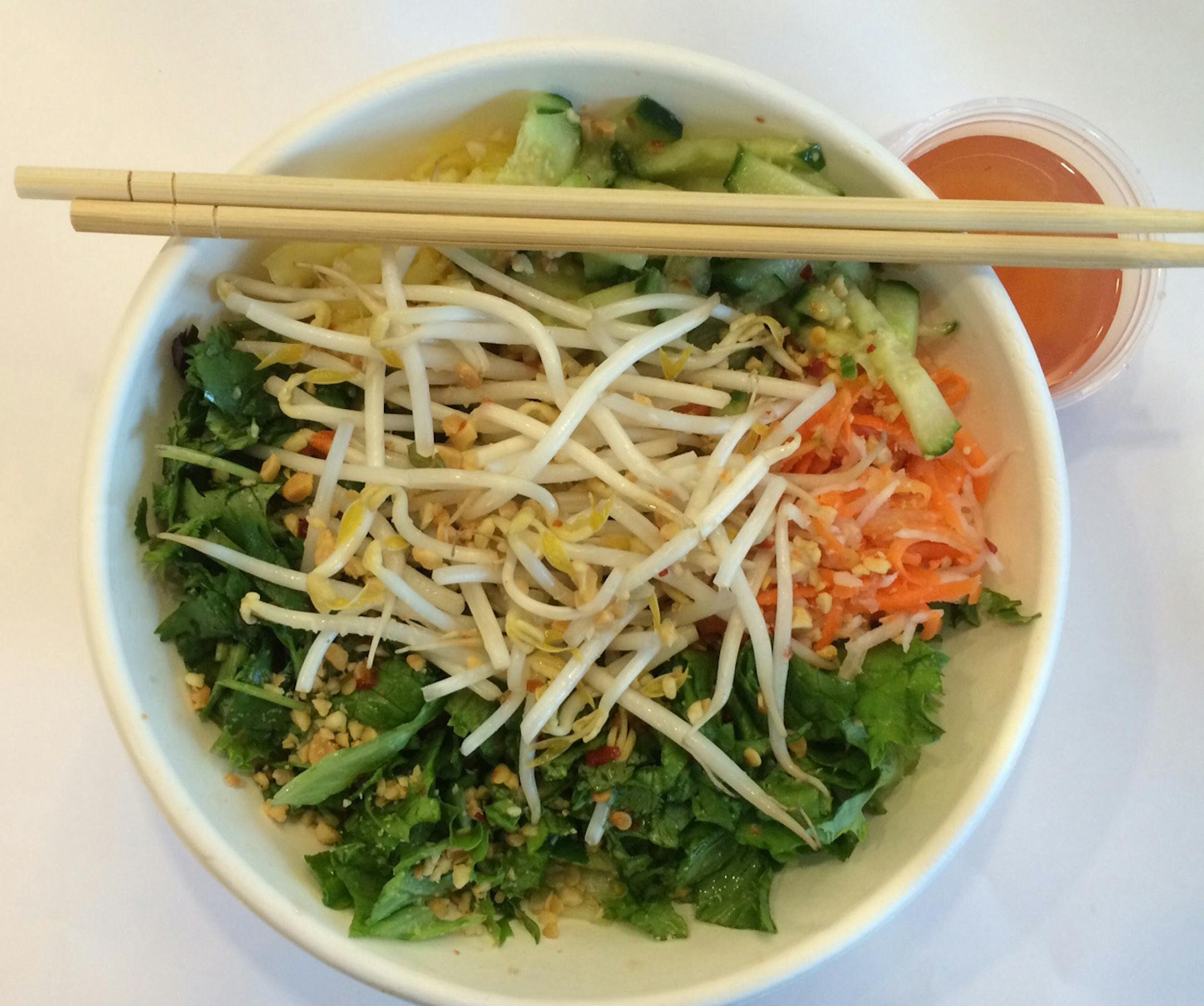 The bowl is the best offering on the varied menu at Bep Eatery in Minneapolis.