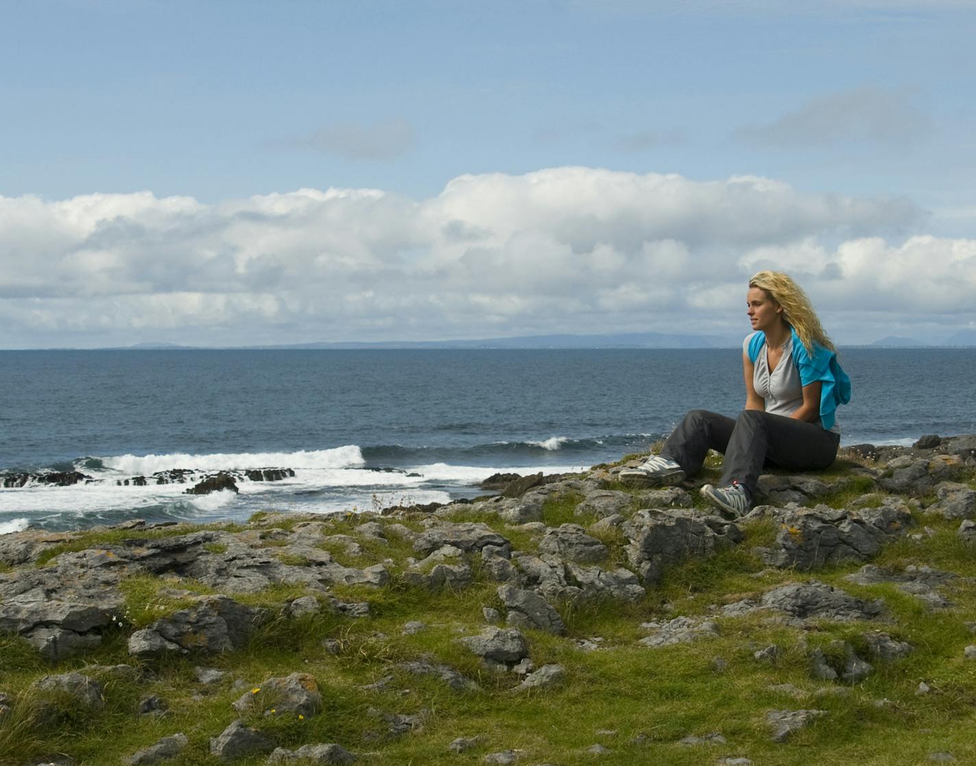 Woman in Ireland