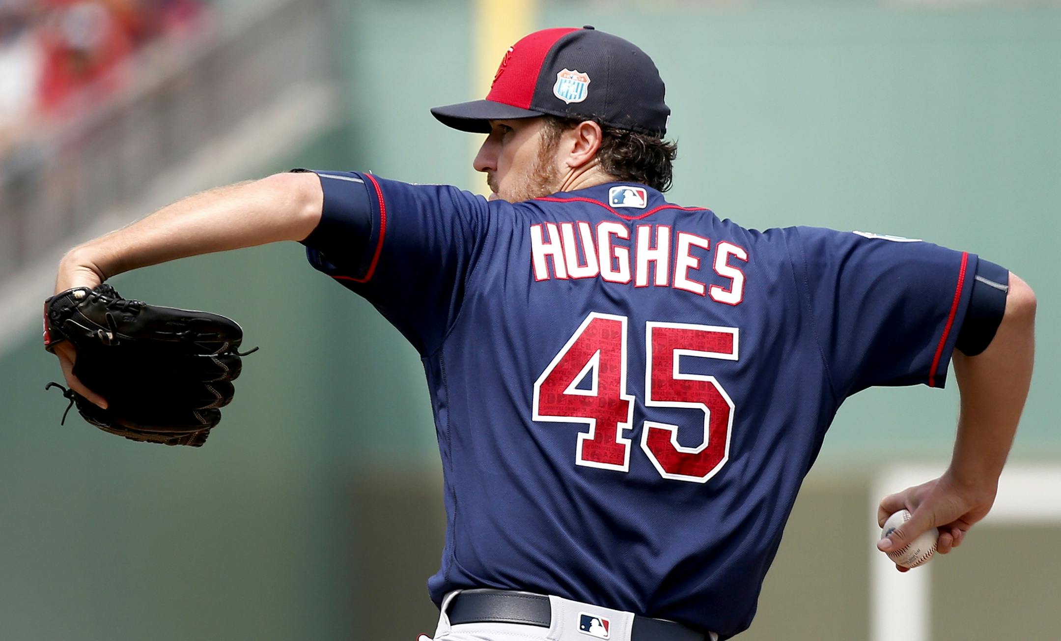 Minnesota Twins pitcher Phil Hughes.