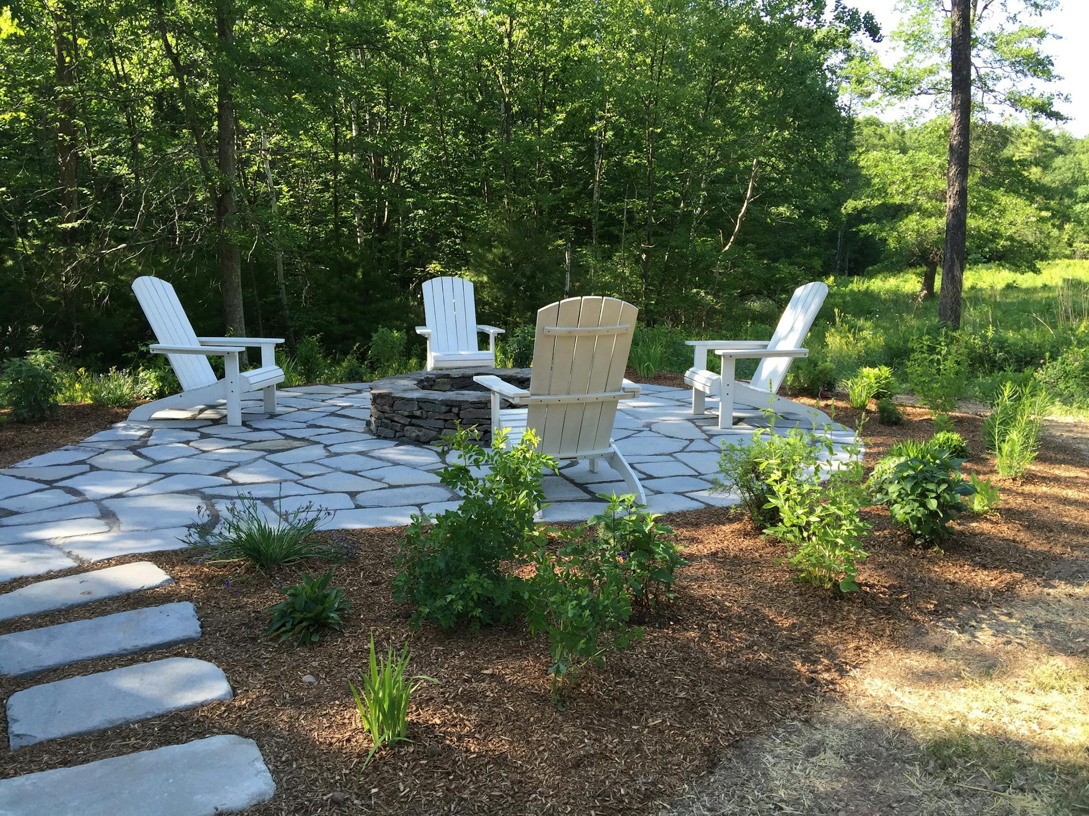 In winter months, amenities such as fire pits will likely appeal to potential renters. (Design Recipes) ORG XMIT: 1215074