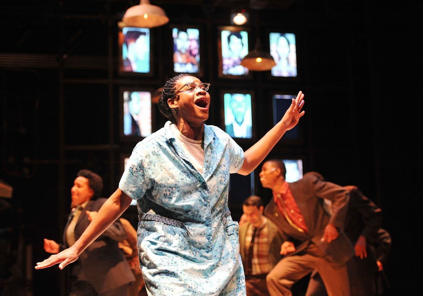 A scene from the 2011 staging of "The Parchman Hour" at Playmakers Rep in Chapel Hill, N.C. The Guthrie will stage Mike Wiley&#xed;s civil-rights-era play next fall.