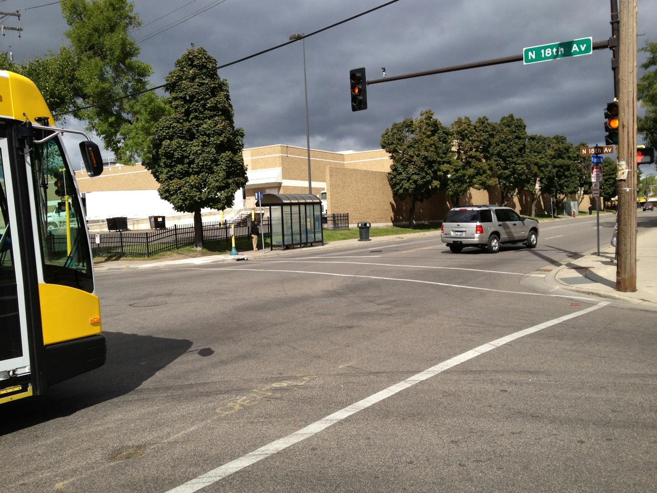 Scene of where Friday's slaying occurred.