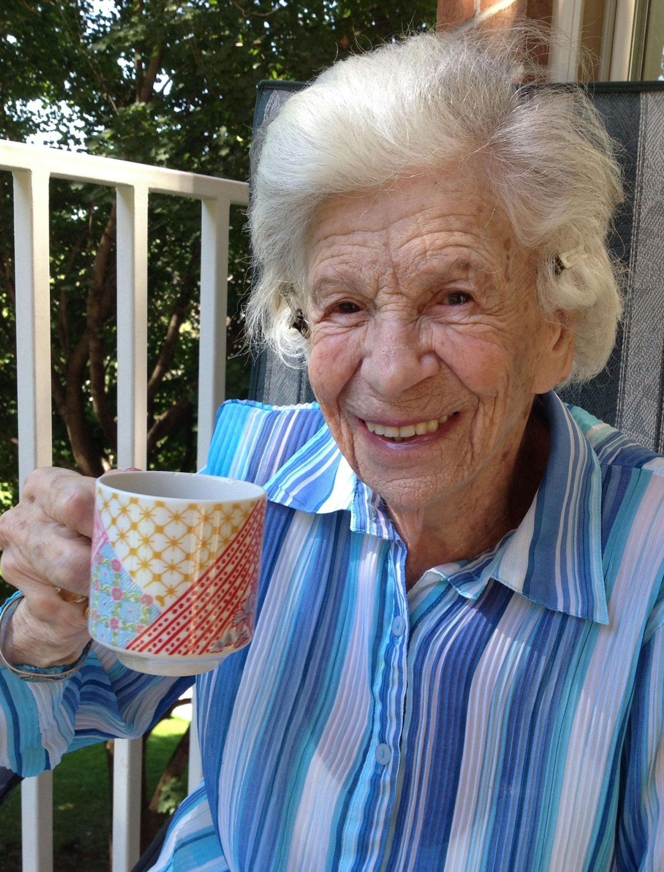 Gerda Martel. She died at age 101.