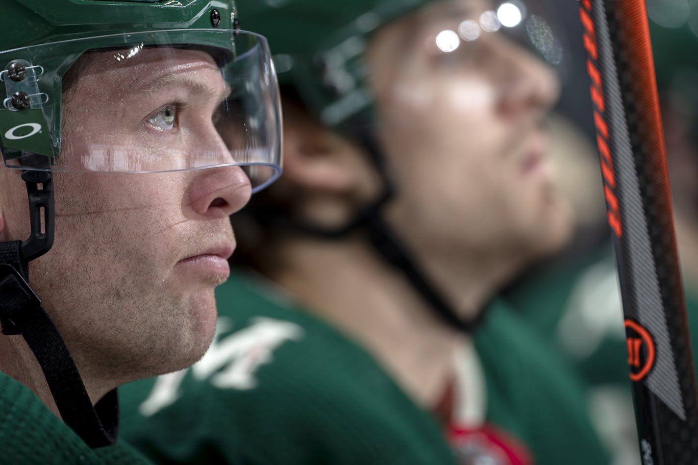 Minnesota Wild Ryan Suter. ] CARLOS GONZALEZ • cgonzalez@startribune.com – St. Paul, MN – February 21, 2019, Xcel Energy Center, Hockey, Minnesota State High School / Prep Girls' Hockey Tournament, Class 2A quarterfinal, Minnetonka vs. Maple Grove ORG XMIT: MIN1902251717172821