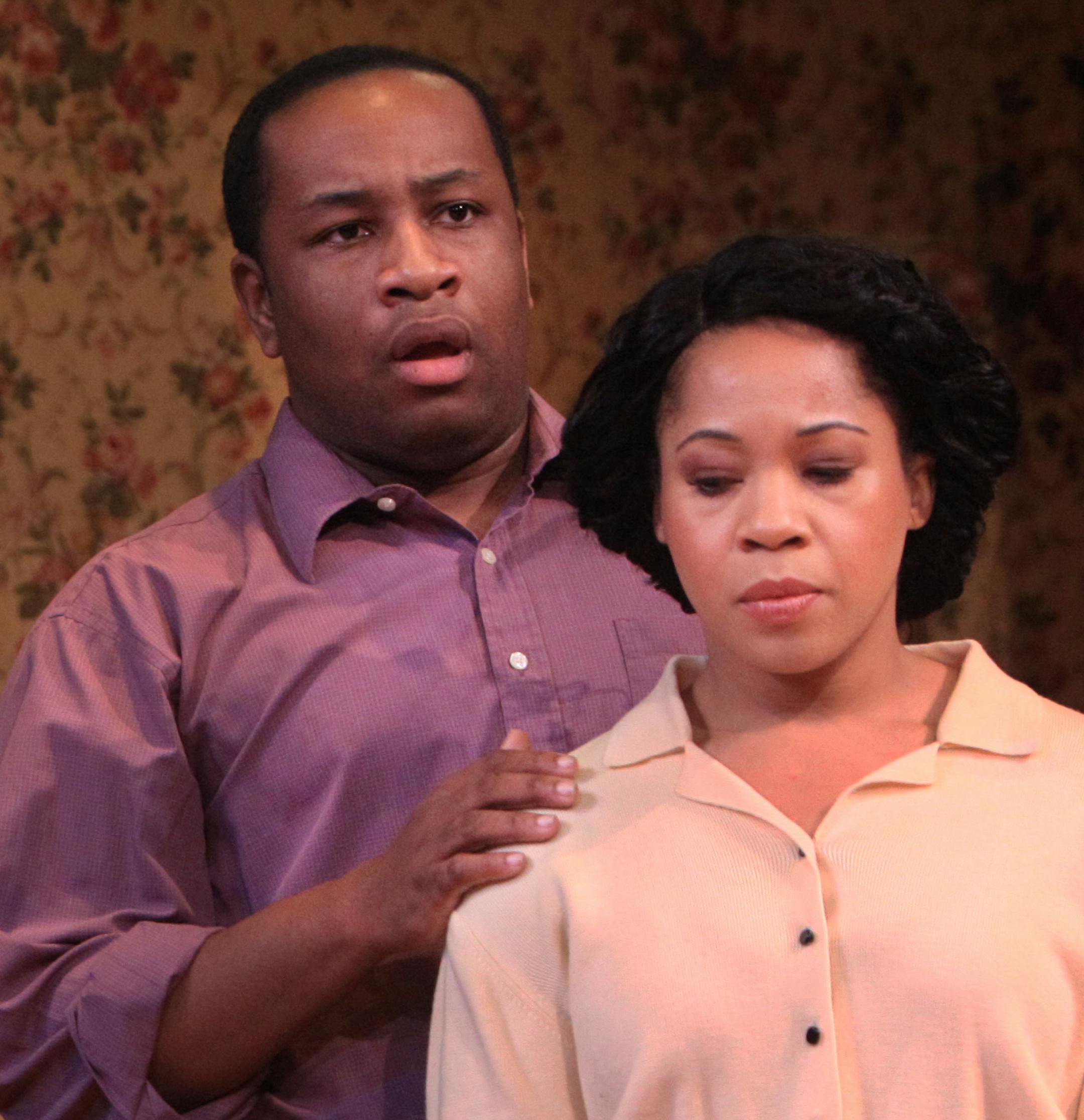 Yellow Tree Theatre presents, Clybourne Park by Bruce Norris, with actor and roll;†Patrick Coyle* as Russ/Dan,Laura Esping* as Bev/Kathy,Dan Hopman as Jim/Tom,Ashley Rose Montondo* as Betsy/Lindsey, Jason Peterson as Karl/Steve, Ricardo Beaird as Albert/Kevin, Joetta Wright as Francine/Lena, Vincent Hannam as Kenneth and production team; Craig Johnson - Director, Jason Peterson - Producer, Mark Tietz - Stage Manager, Courtney Schmitz - Lighting Designer, Abbee Warmboe - Props Master,Carol