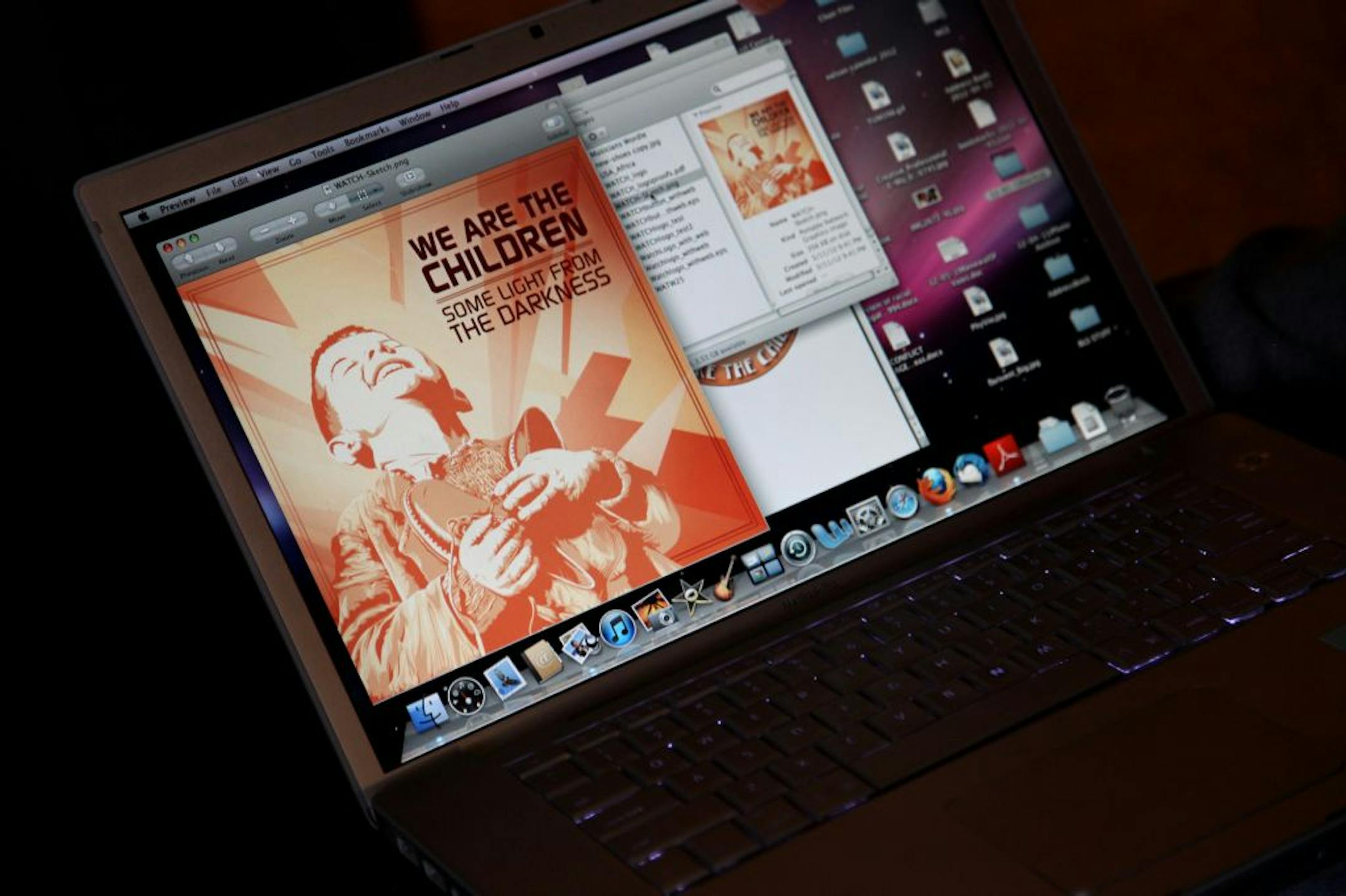 The Rev. John Stiles worked on producing a music project known as "We are the Children, Some Light from Darkness" at the Kendall Johnson Studio in Oakdale, MN, Monday, April 16, 2012. (ELIZABETH FLORES/STAR TRIBUNE) ELIZABETH FLORES � eflores@startribune.com