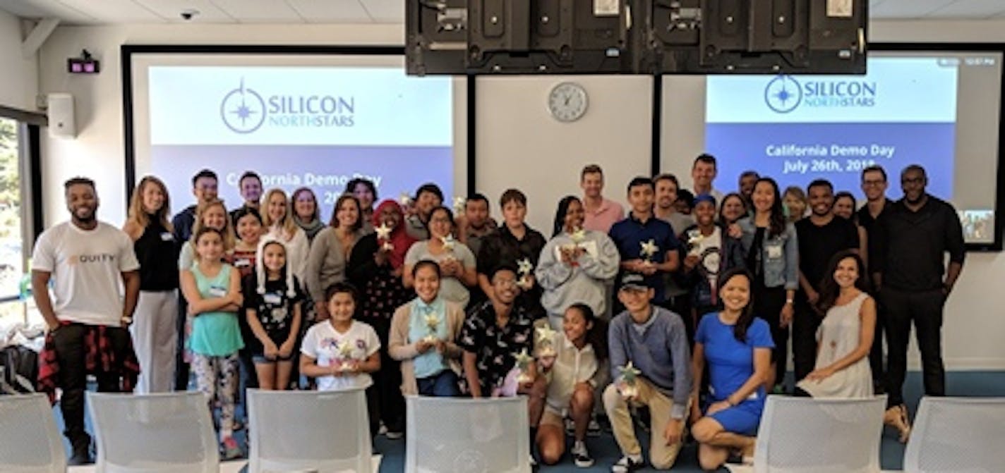 Silicon North Stars, a nonprofit formed by two Google executives, brought 16 Minnesota teens to California for a weeklong tour of Silicon Valley to show them the possabilities of pursuing technology careers.