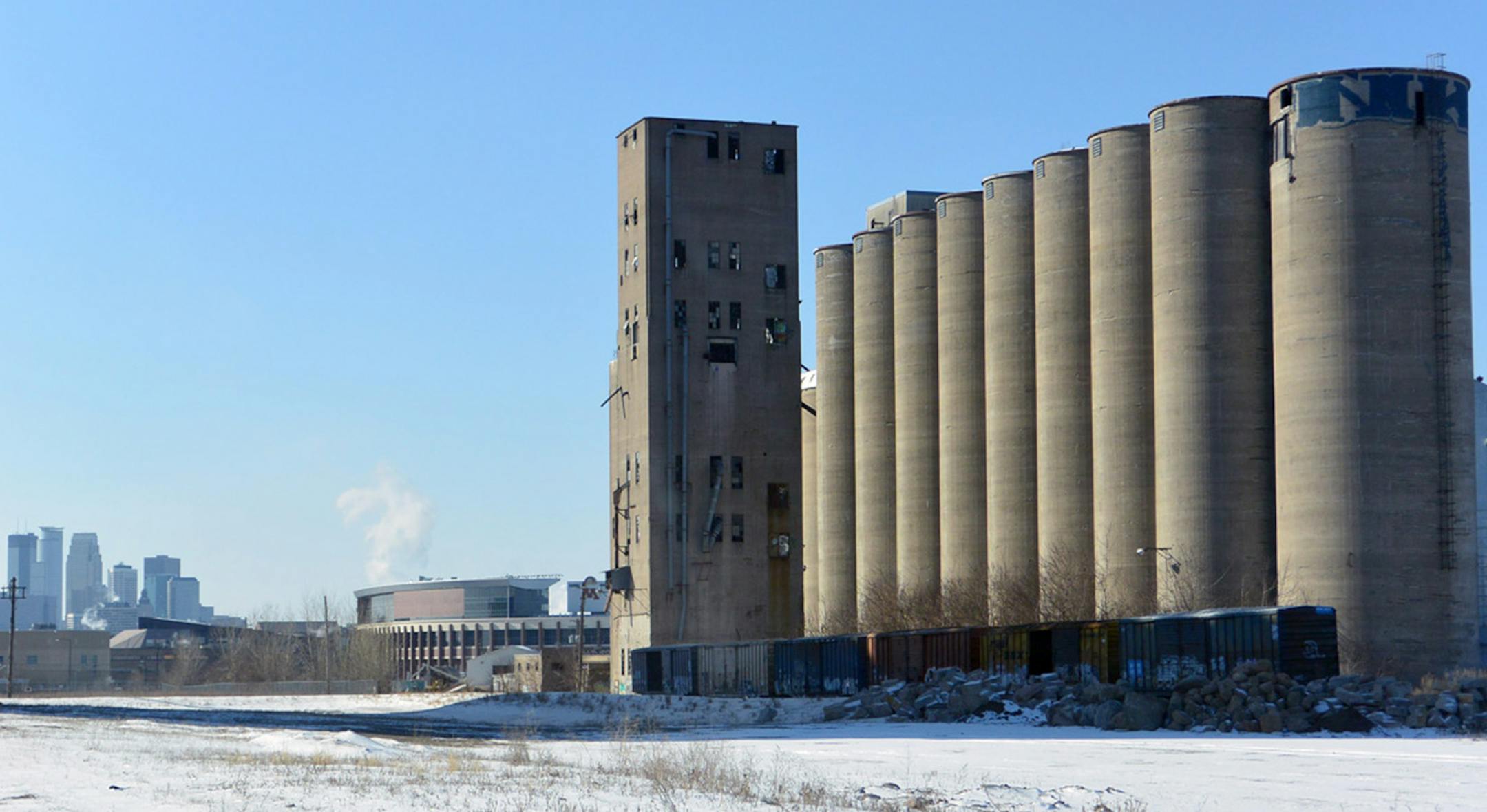 scape022815 - Minneapolis grain elevators