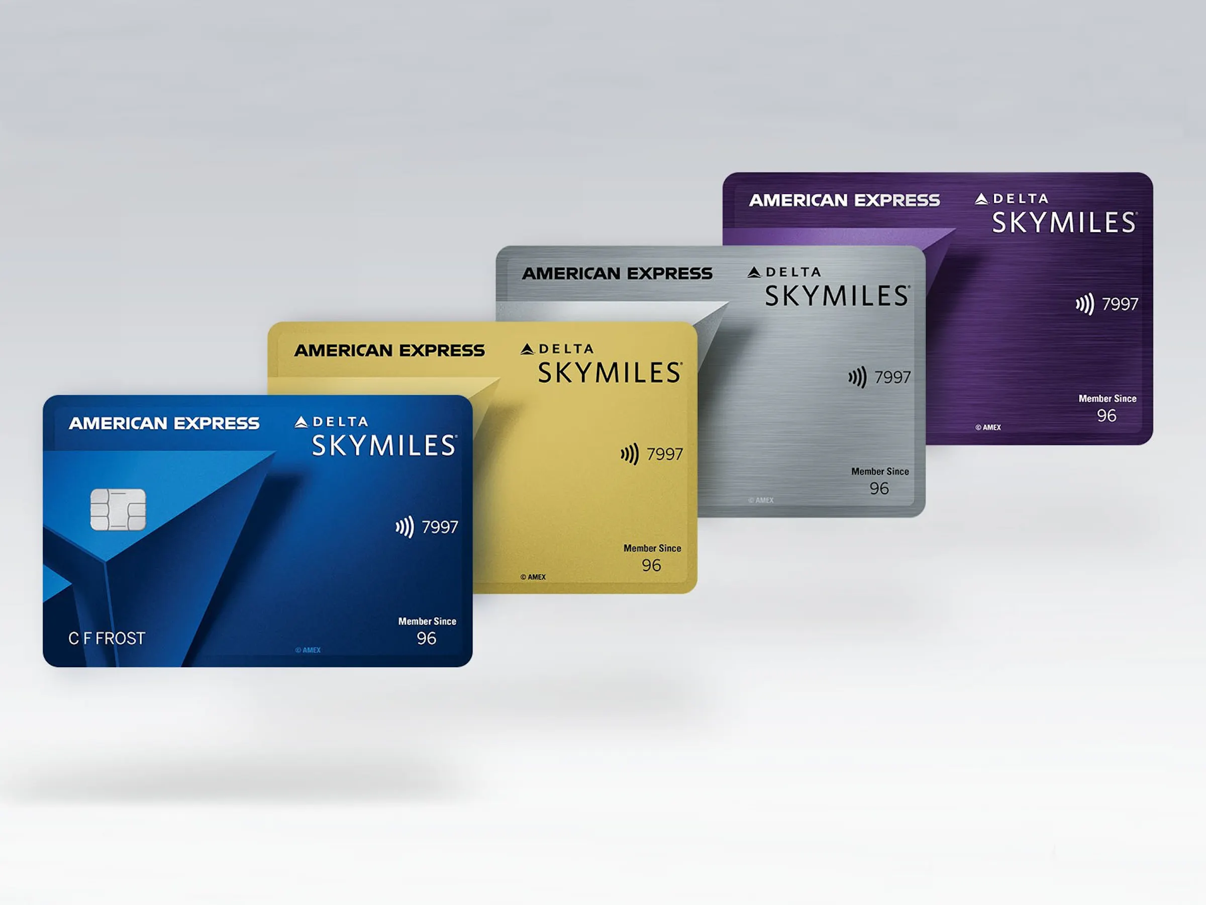 Delta launches its new credit cards, including two made of metal