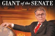 The cover of Sen. Al Franken's new book, "Giant of the Senate."